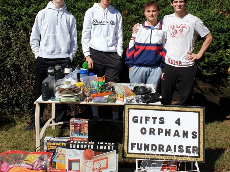 Supplies collected during the Fall 2018 fundraiser