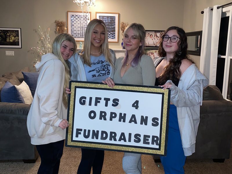 Donations gathered for the orphanage in Moscow